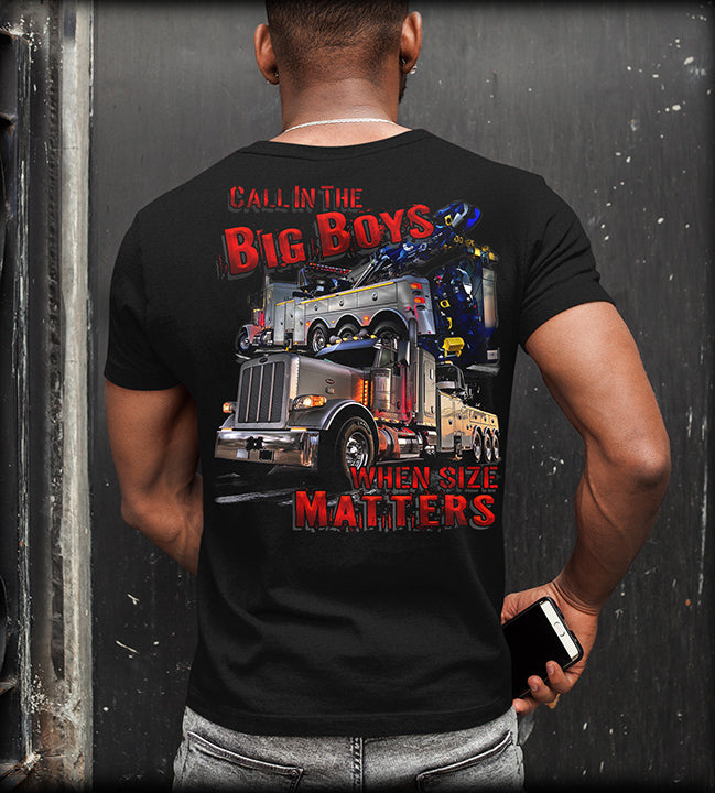 TOW TRUCK SIZE MATTERS