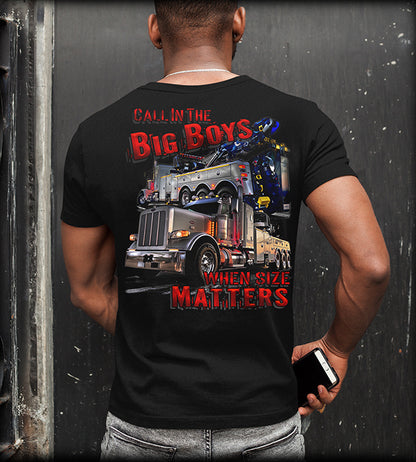 TOW TRUCK SIZE MATTERS