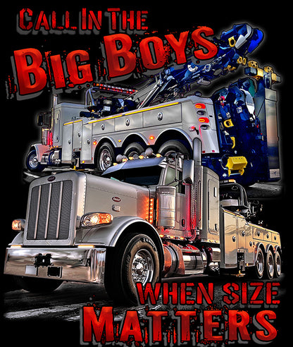 TOW TRUCK SIZE MATTERS