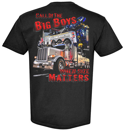 TOW TRUCK SIZE MATTERS