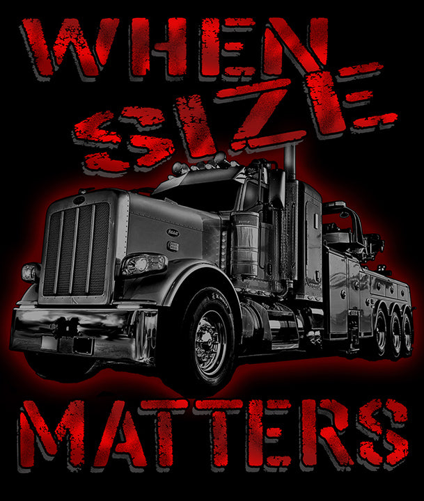 TOW TRUCK SIZE MATTERS